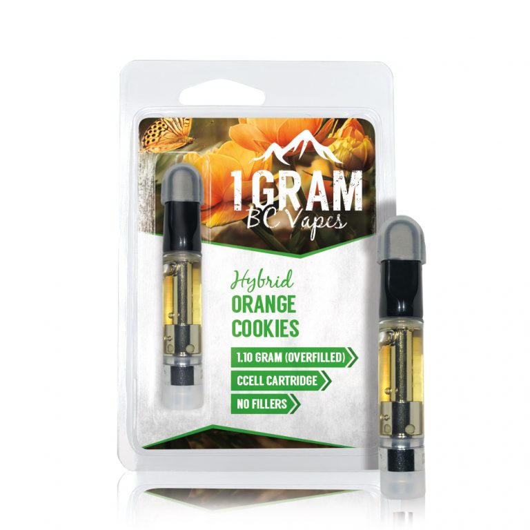 Buy 3 1 Gram BC Vapes THC Distillate Cartridges - Mix and Match