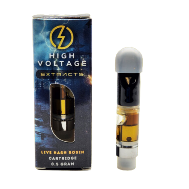 Buy High Voltage Extracts Live Hash Rosin Cartridge - 30% OFF